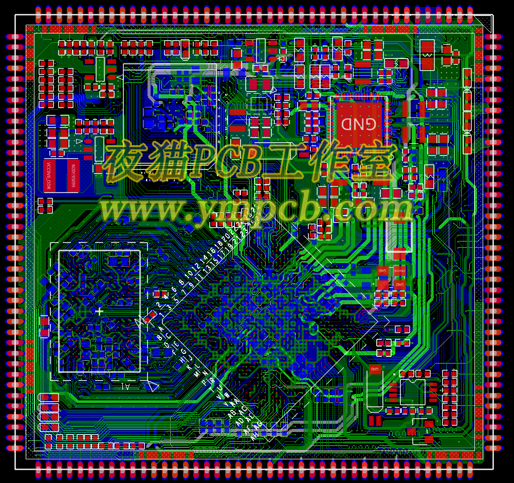 瑞芯微rockchip RK3568 核心板PCB LAYOUT设计